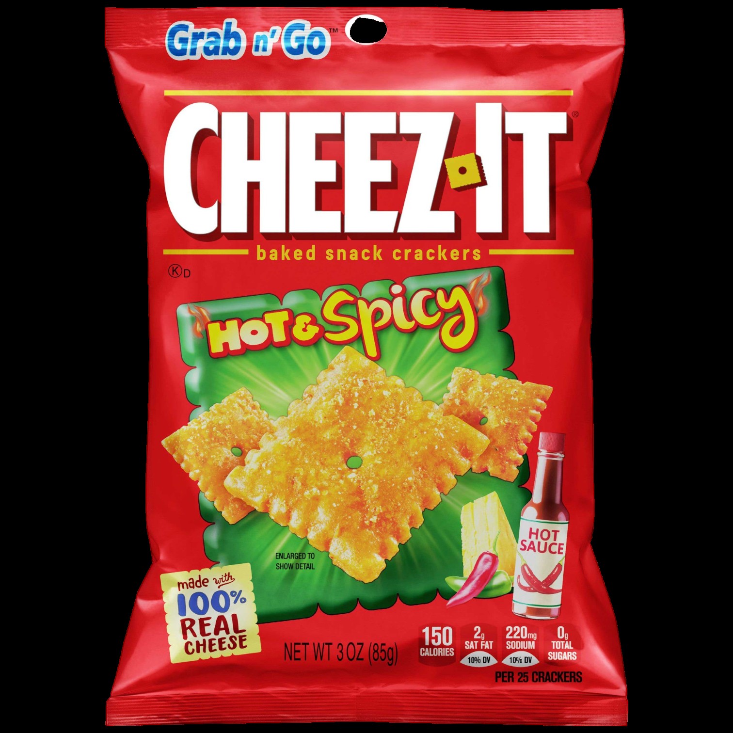 CHEEZ IT Hot And Spicy 3 OZ