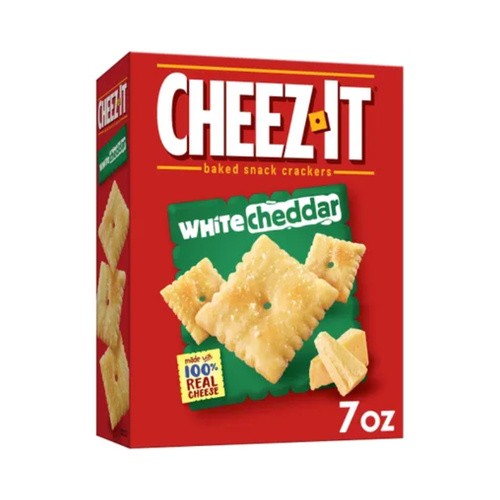 CHEEZ IT WHITE CHEDDAR 7 OZ