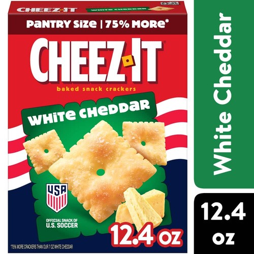 CHEEZ IT WHITE CHEDDAR 12.4 OZ