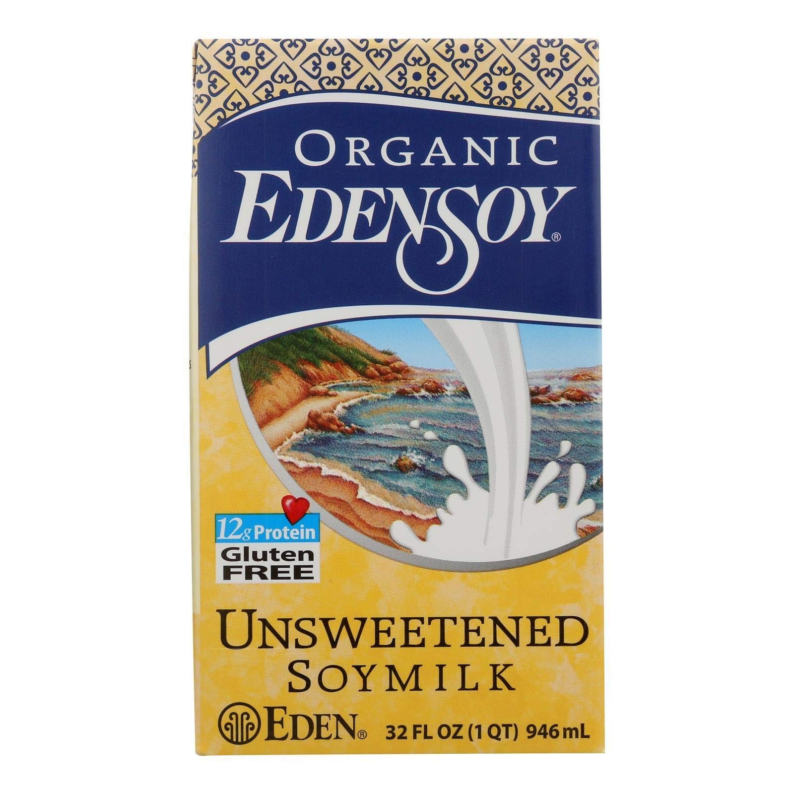 EDEN UNSWEETENED SOY MILK 2 Lbs