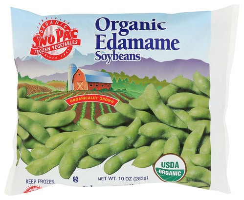 SNOPAC OG EDAMAME SOYABEANS 10 OZ