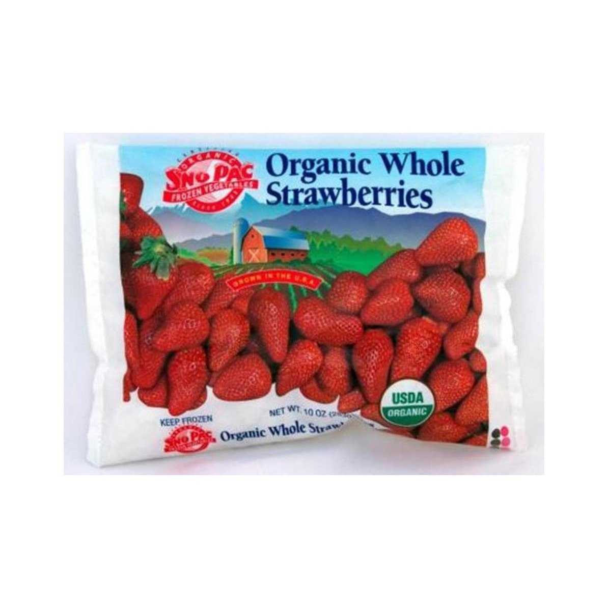 SNO PAC ORGANIC STRAWBERRY 0.63 Lbs