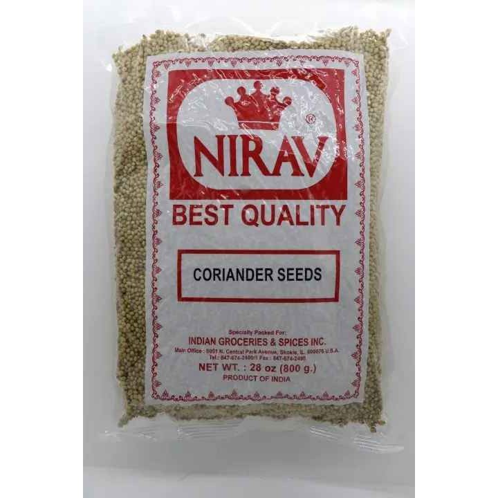 Nirav Coriander Seeds 800 GM