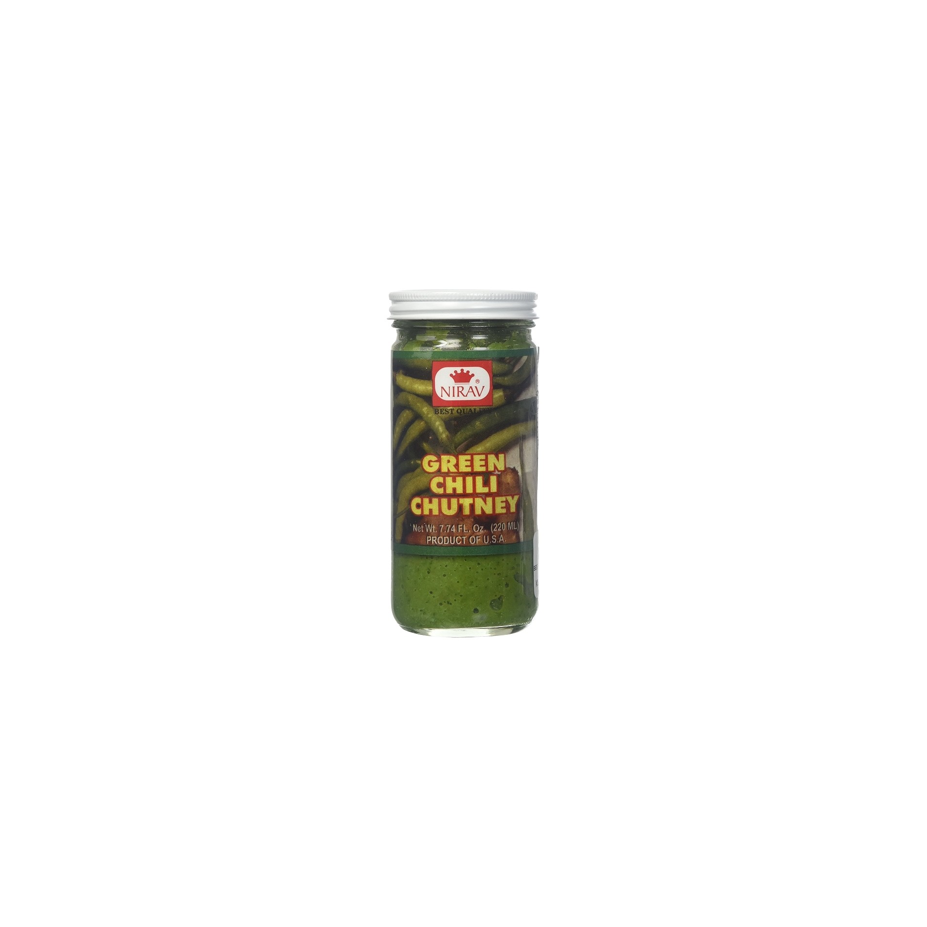 Nirav Green Chilli Chutney 8 OZ