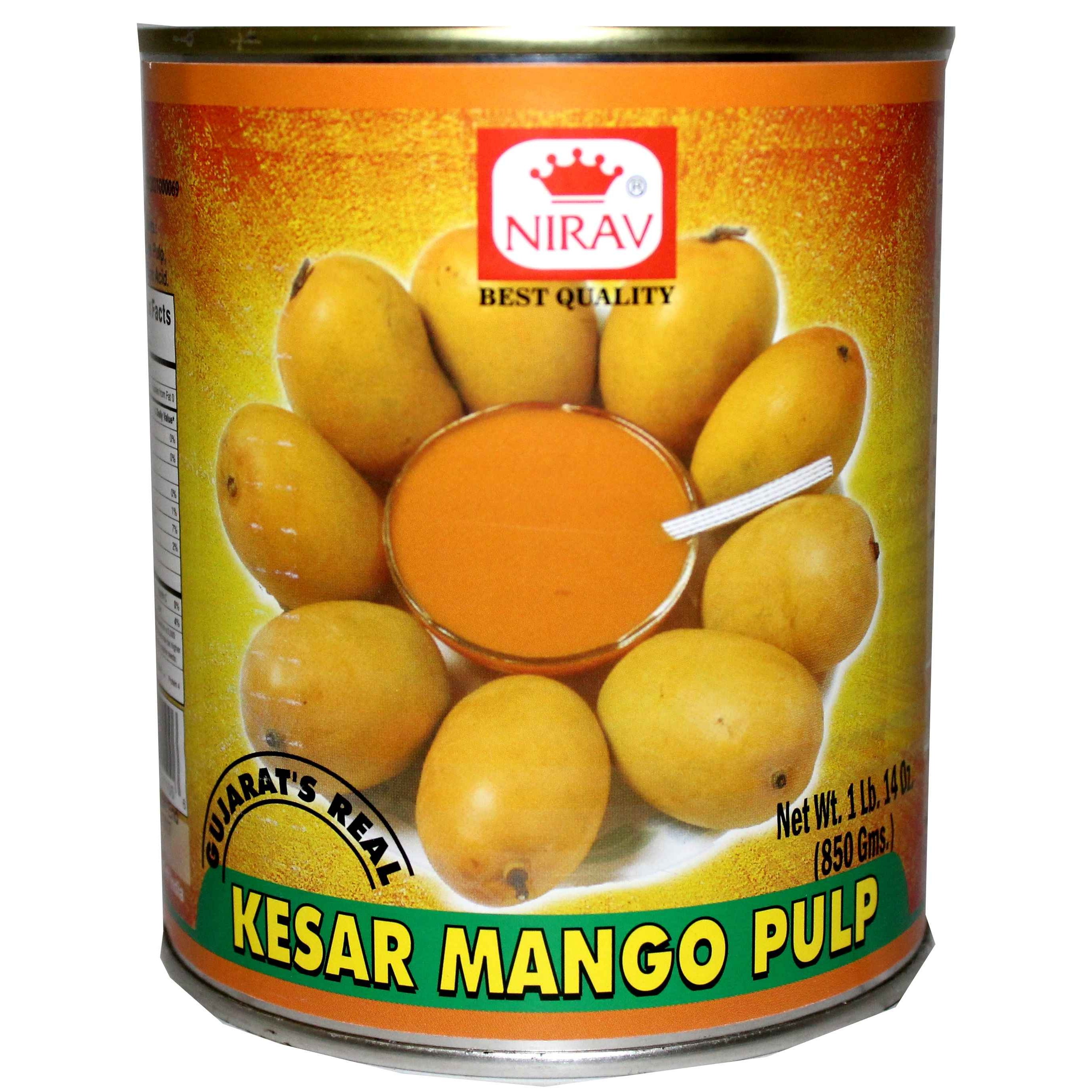 NIRAV MANGO PULP 850 GM