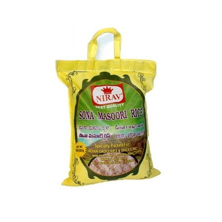 NIRAV SONA MASOORI CRYSTAL RICE 10 LBS