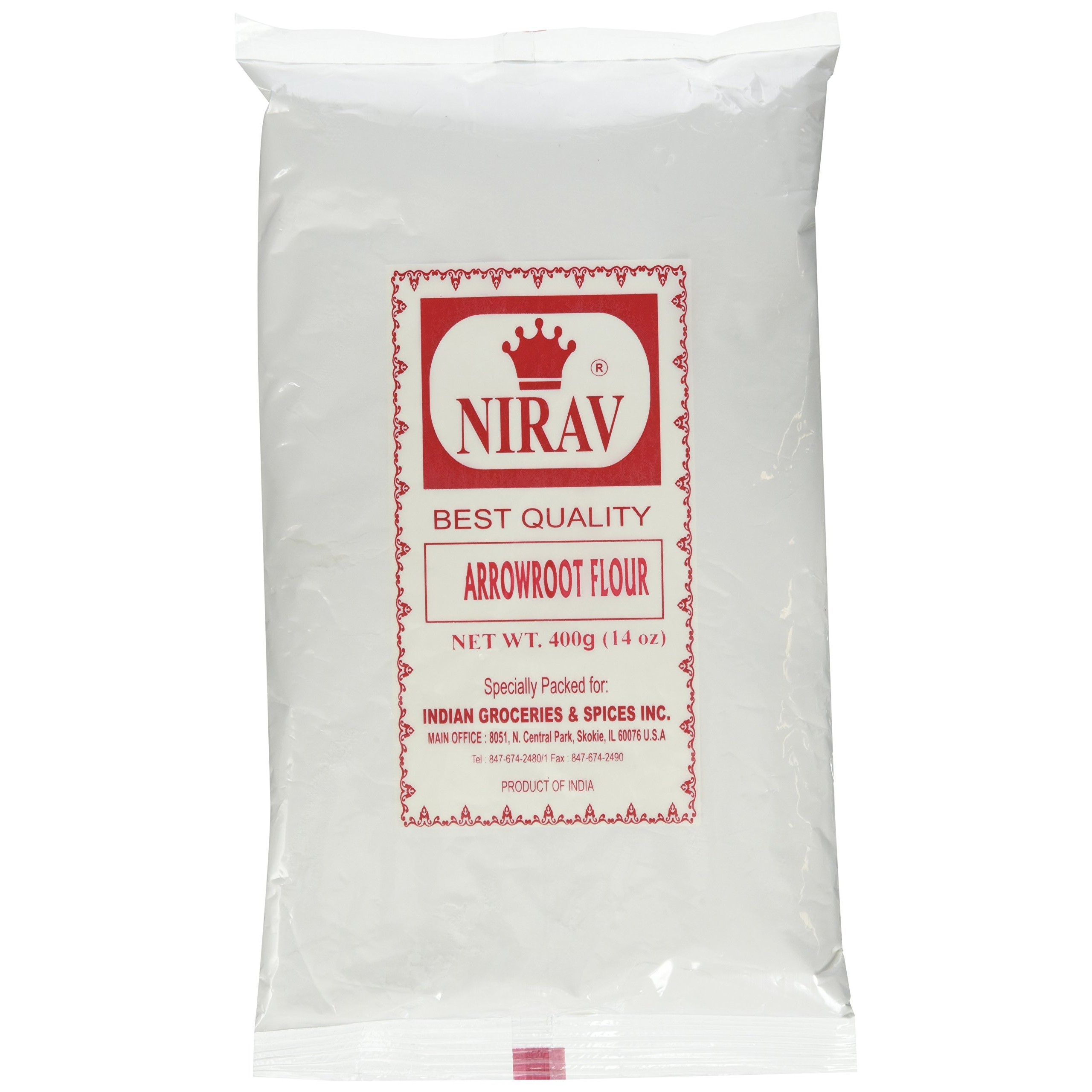 Nirav Arrowroot Flour 400 GM