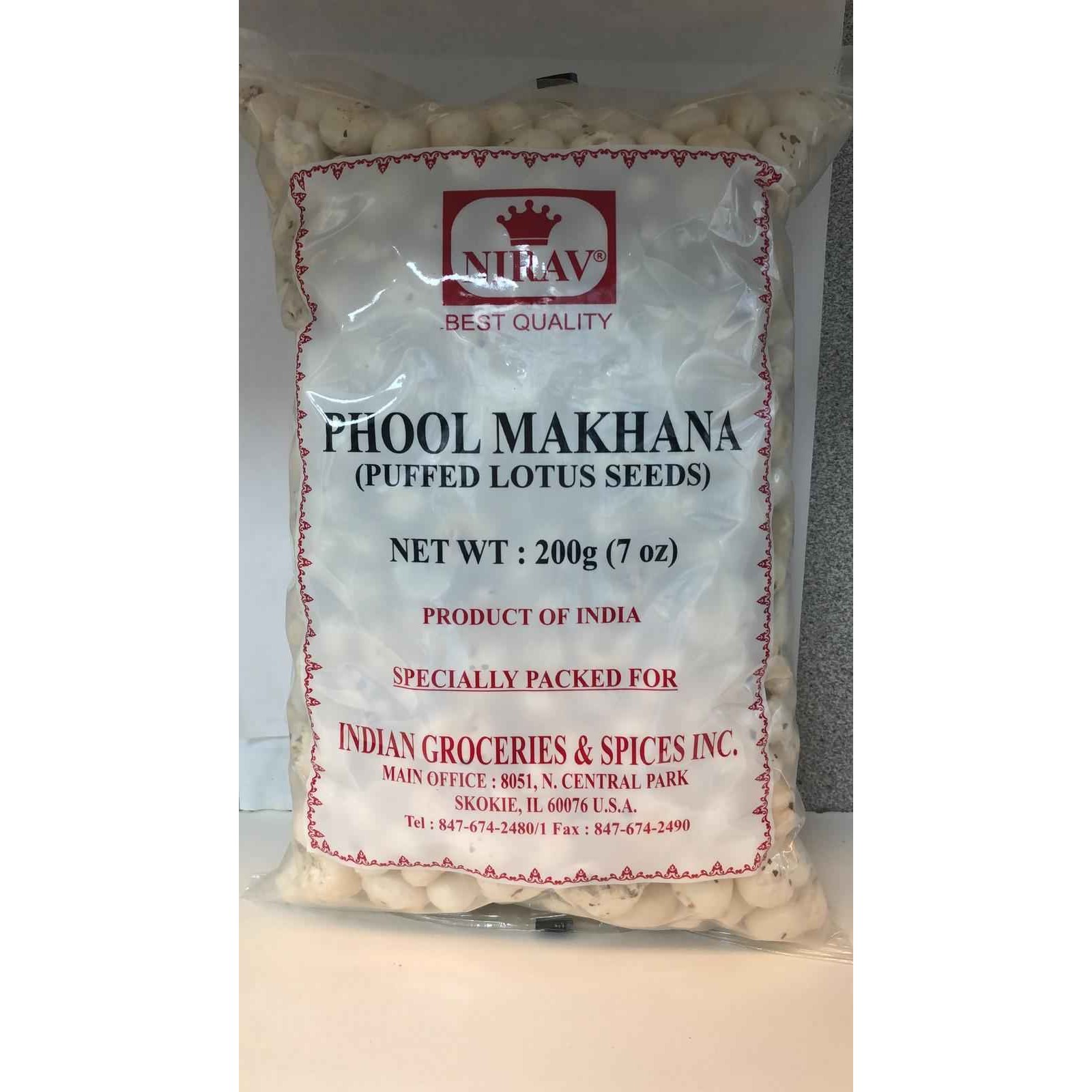 Nirav Phool Makhana 200 GM