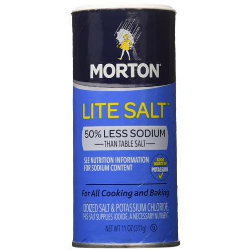 MORTON LITE SALT                         11 OZ