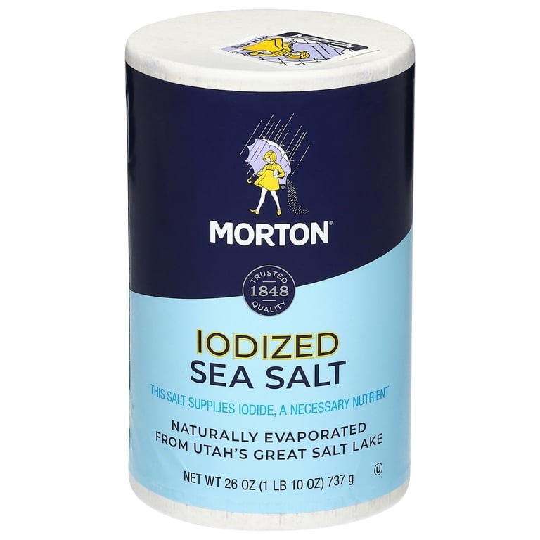 Morton Iodized Salt 26 OZ