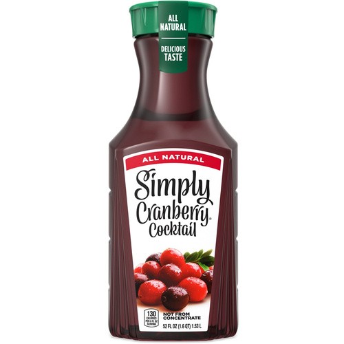 SIMPLY CRANBERRY COCKTAIL 340 ML
