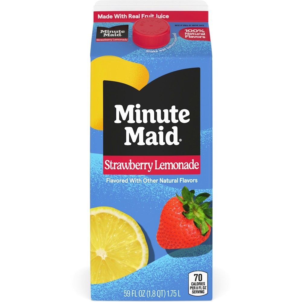 MINUTE MAID STRAWBERRY LEMONADE          59 OZ