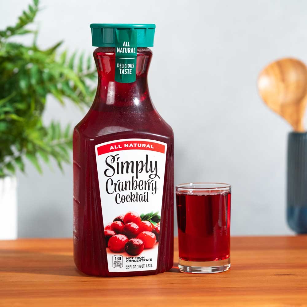 SIMPLY CRAN COCKTAIL 52 OZ