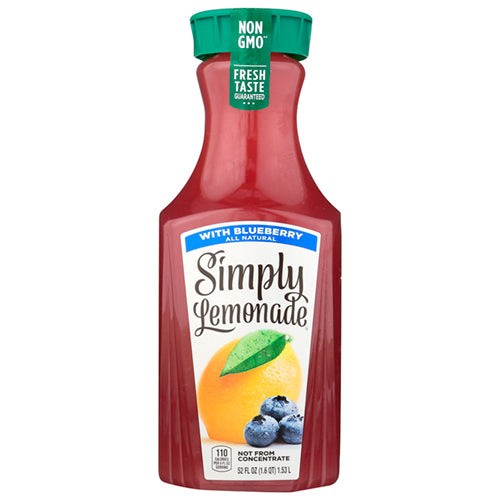 SIMPLY LEMONADE W/BLUEBERRY 52 OZ