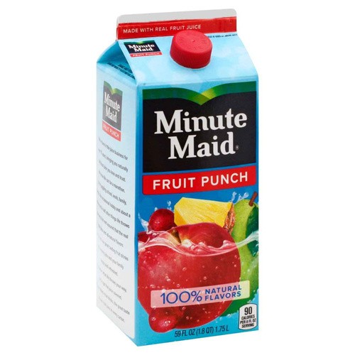 MINUTE MAID FRUIT PUNCH 59 OZ