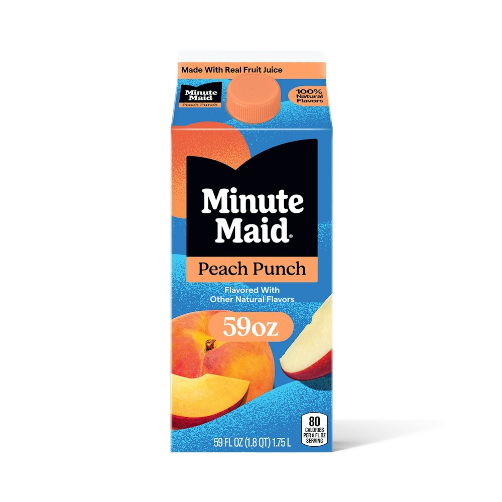 MIN MAID PEACH PUNCH JUICE               1 OZ