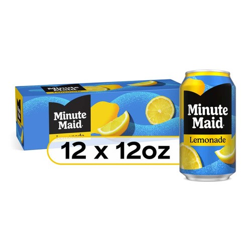 MINUTE MAID LEMONADE 12PK CANS