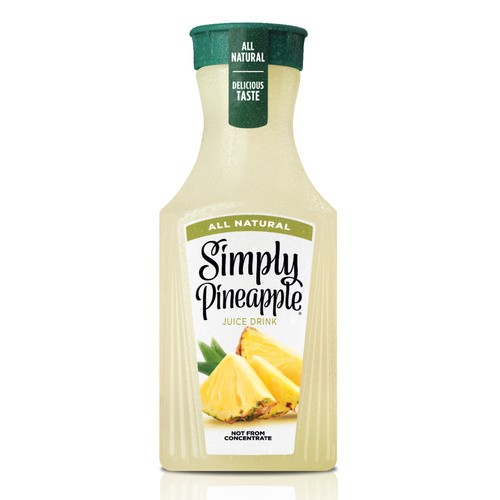 SIMPLY PINEAPPLE JUICE DRINK 52 OZ