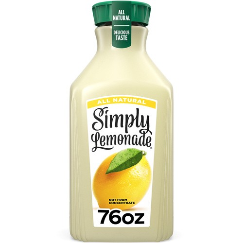 SIMPLY LEMONADE ALL NATURAL 76 OZ