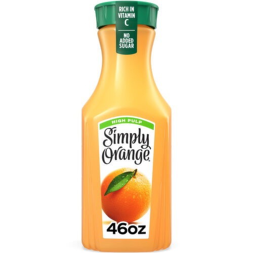 SIMPLY ORANG HIGH PLUP 46 OZ