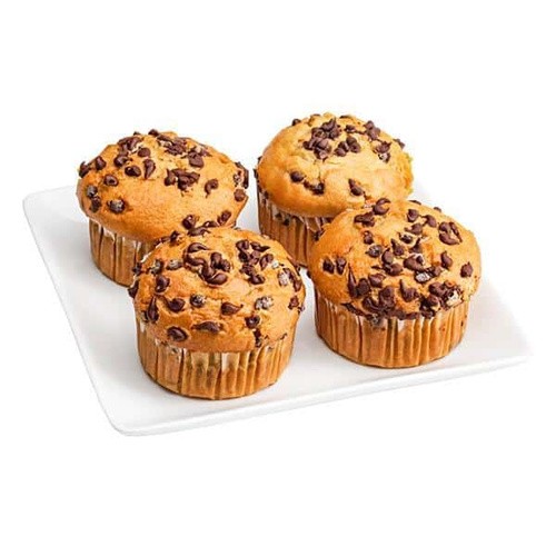 CHOCOLATE CHIP MUFFINS 4CT 1 EACH