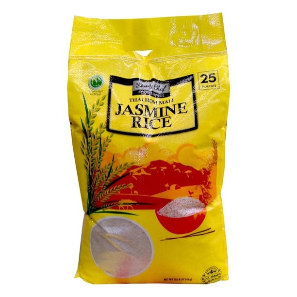 Jasmine Rice Yellow  25 LBS