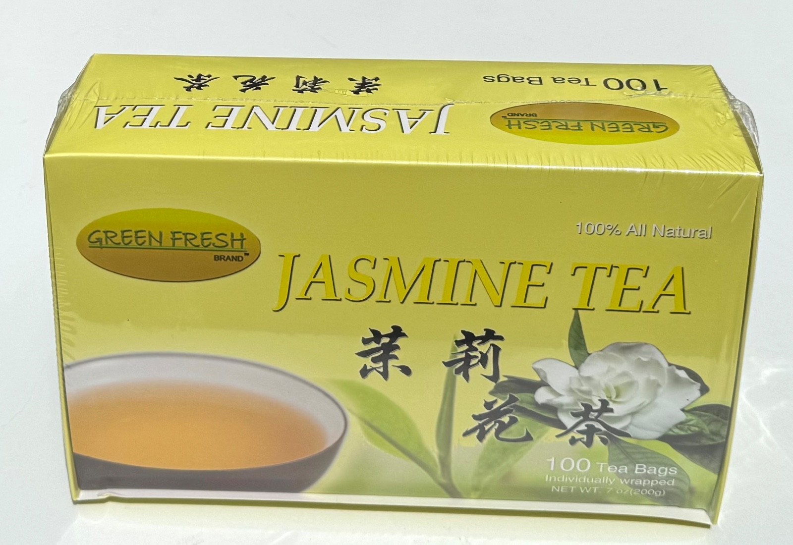 Green Fresh Yellow Jasmine Tea 100 BAG
