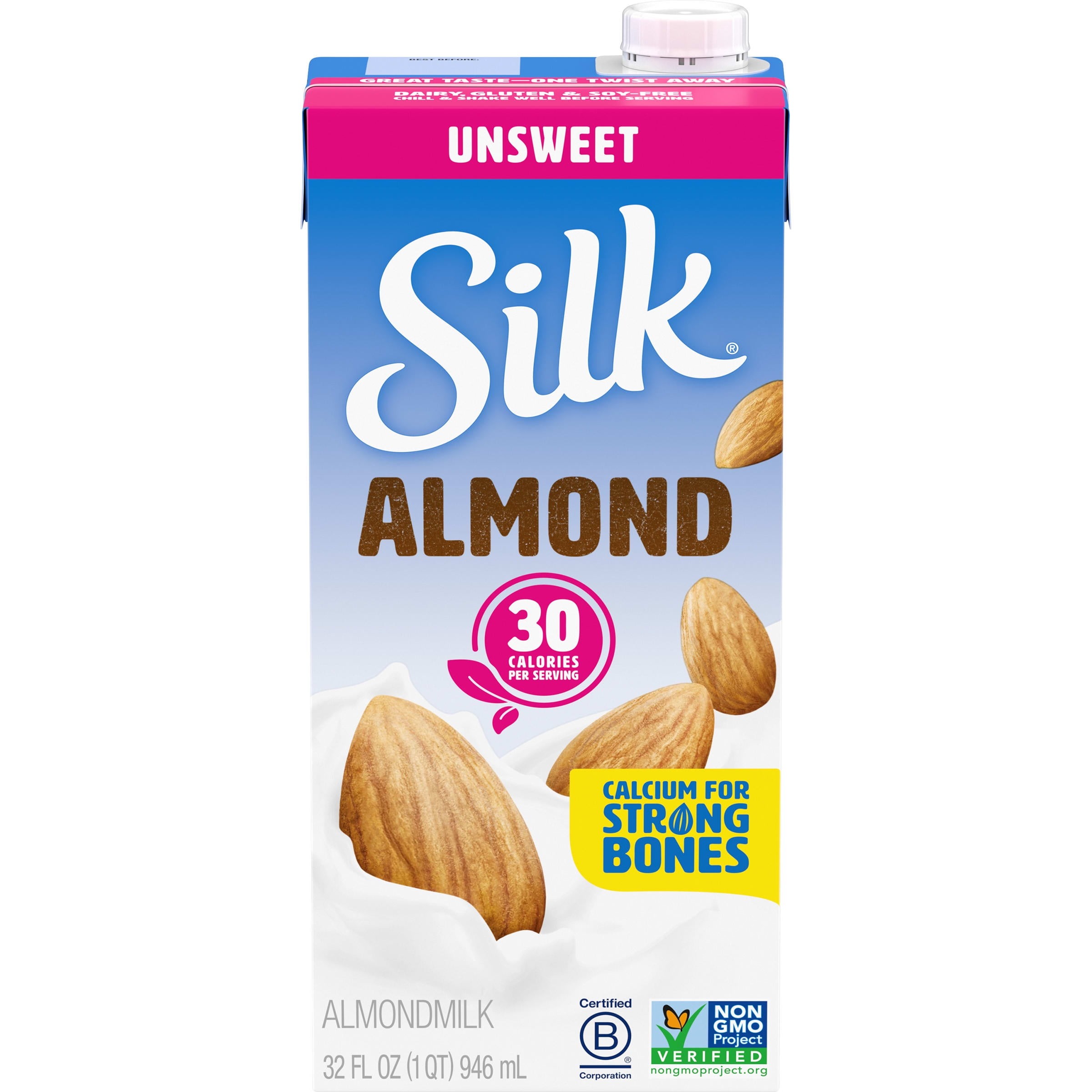 SILK ALMOND MILK UNSWEETENED