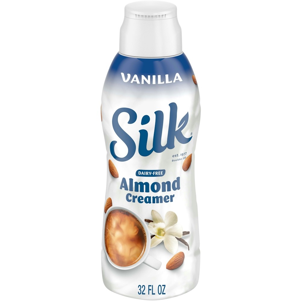 SILK ALMOND VANILLA CREAMER              32 OZ