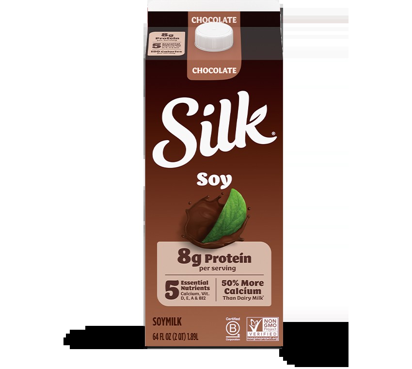 SILK SOY MILK CHOCOLATE 1.89 LTR