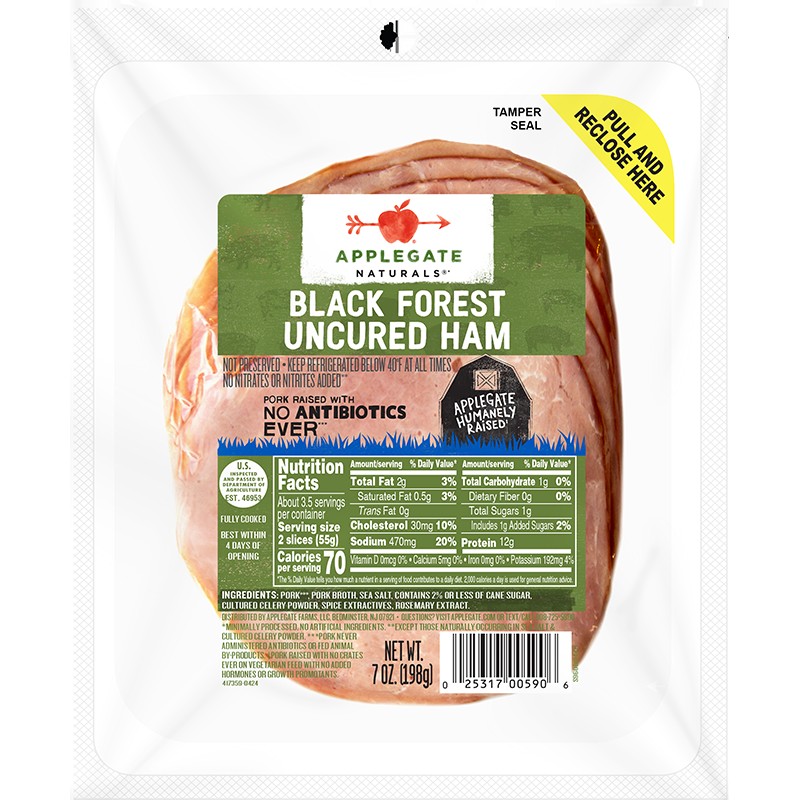 APPLFARMS BLACK FOREST HAM 0.44 Lbs