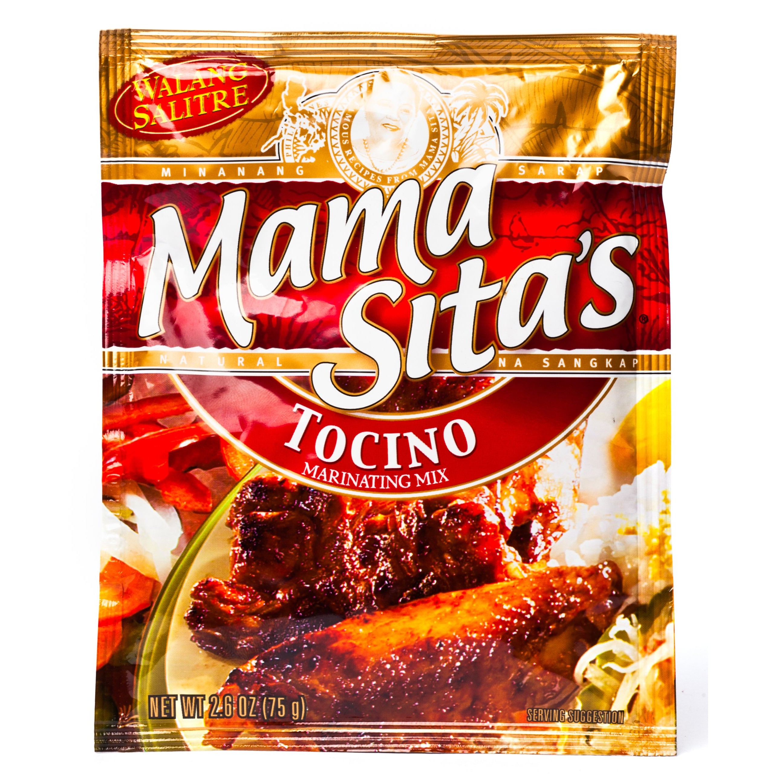 MAMA SITAS TOCINO MARINATEING MIX 75 GM