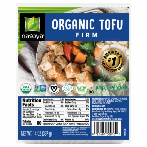 NASOYA FARM FIRM ORGANIC TOFU 0.88 Lbs