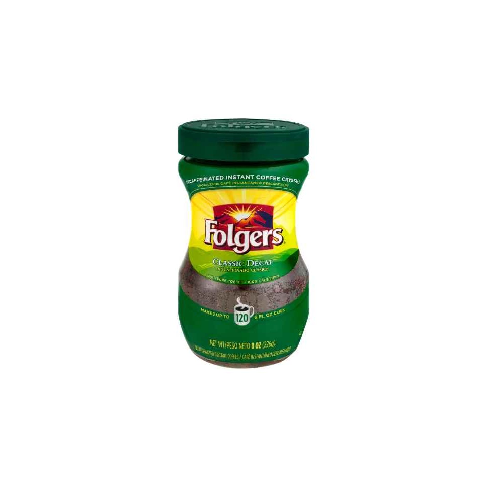 FOLGER COFFEE DECAF 85 GM