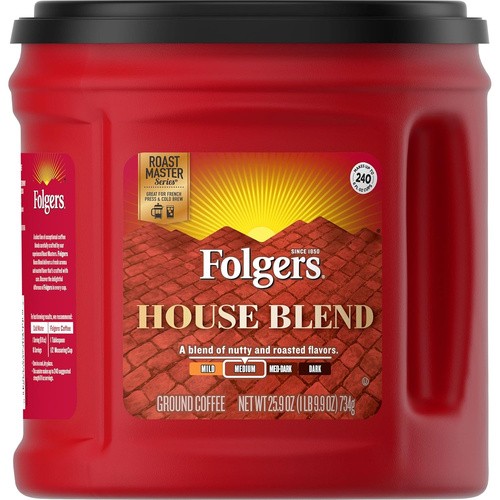 FOLGERS CAFE HOUSE BLEND 25.9 OZ