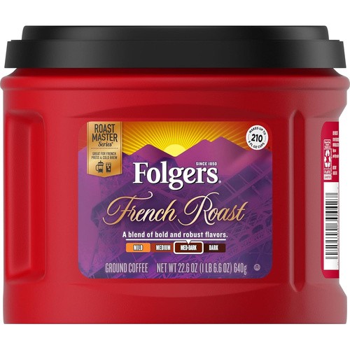 FOLGERS FRENCH ROAST                     22.6 OZ