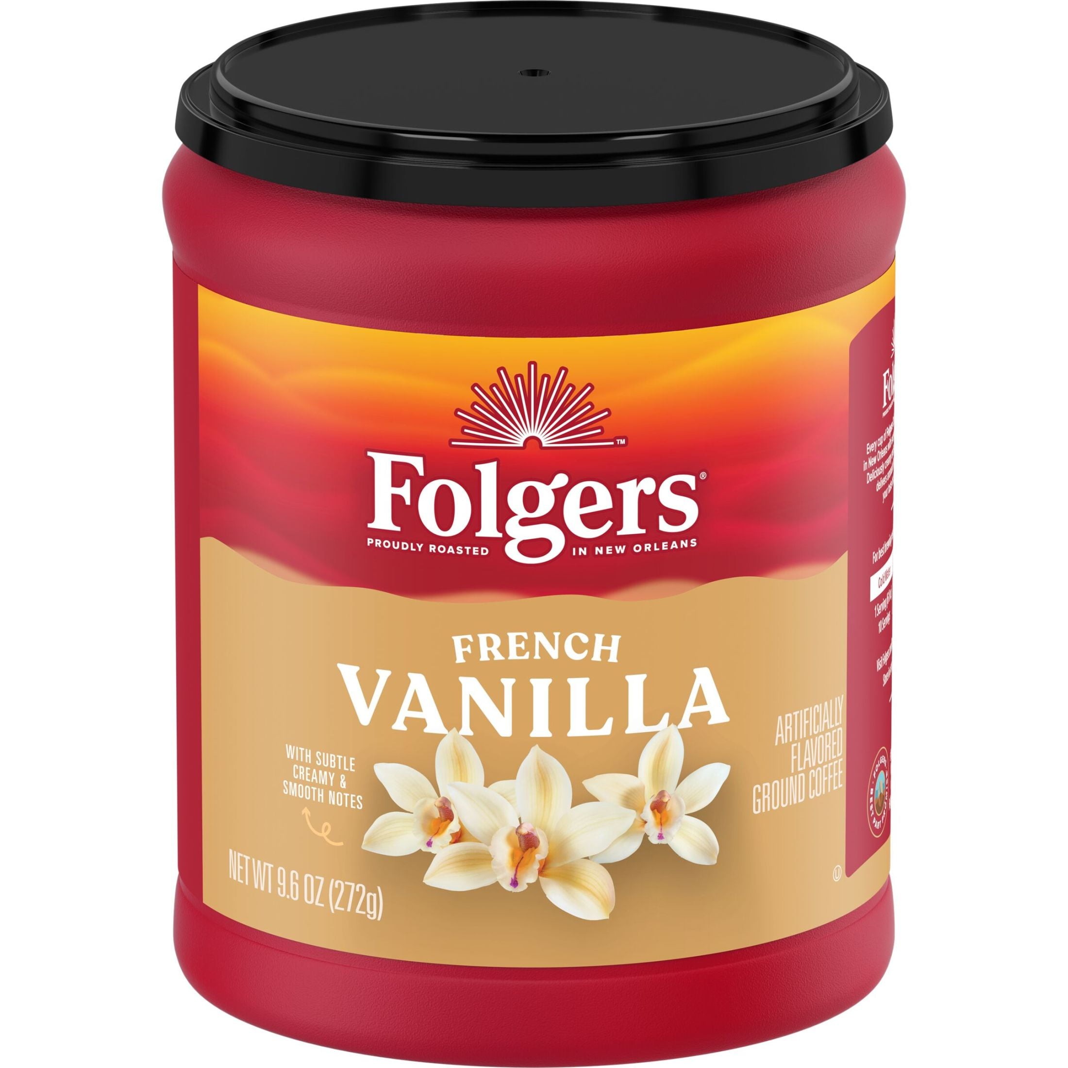 FOLGERS FRNCH VANILLA 9.6 OZ