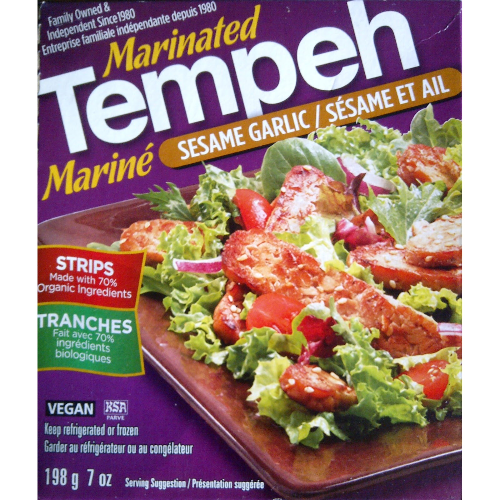 TURTLE ISLAND FOODS TEMPEH 0.5 Lbs