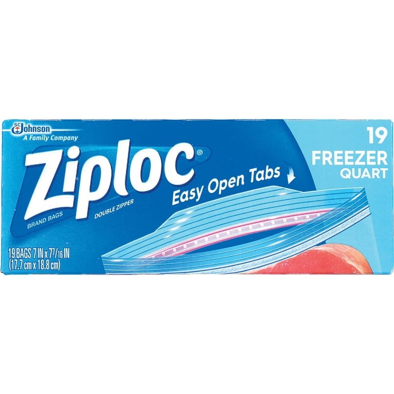 ZIPLOC FREEZER BAG 19 CT 19 COUNT