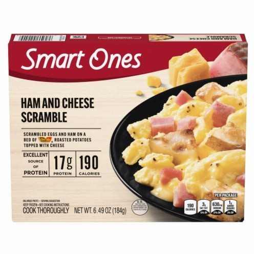 SMART ONE HAM & CHEESE SCRM 6.49 OZ