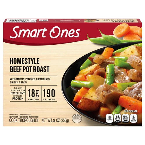SMART ONE BEEF POT RST 9 OZ