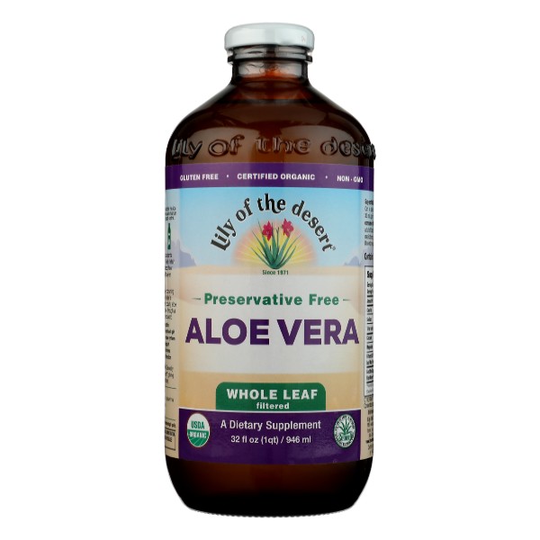 LILY OF THE DESERT ALOE VERA JUICE WHOLE LEAF 1 Lbs