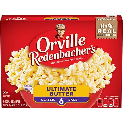 ORVILLE REDENBACHER BUTTER 19.74 OZ