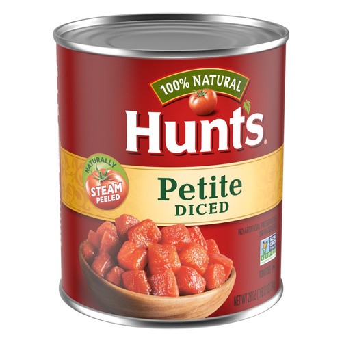 HUNTS PETITE DICED TOMATOES 28 OZ