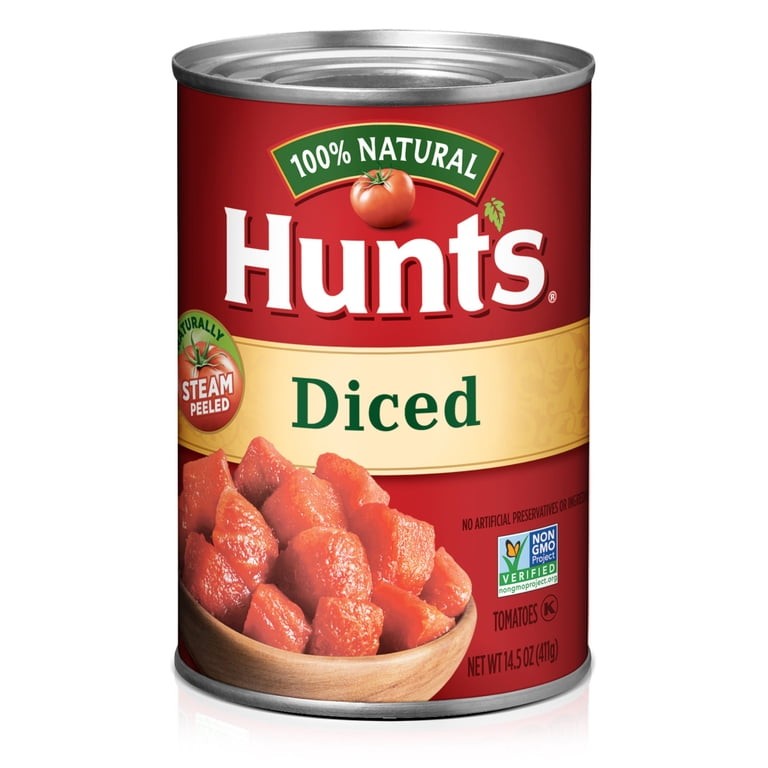 HUNTS DICED TOMATO 14.5 OZ