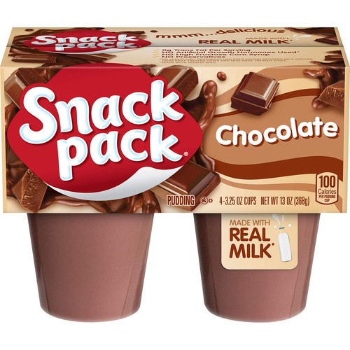 SNACK PACK SF CHOC PUDDING 4 COUNT