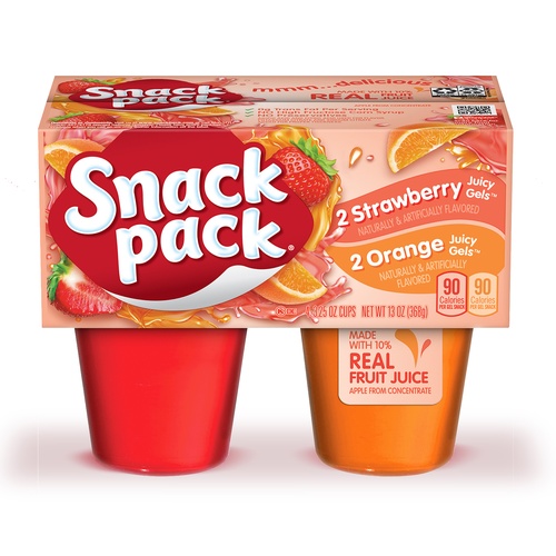SNACK PACK STW/ORN GEL                   4 COUNT