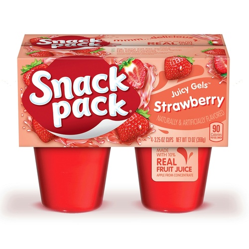 SNACK PACK STRAW GEL                     1 COUNT