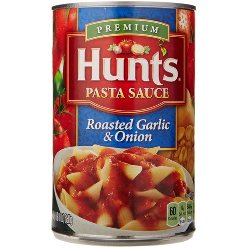 Hunt's Roasted Garlic And Onion Pasta Sauce 24 OZ