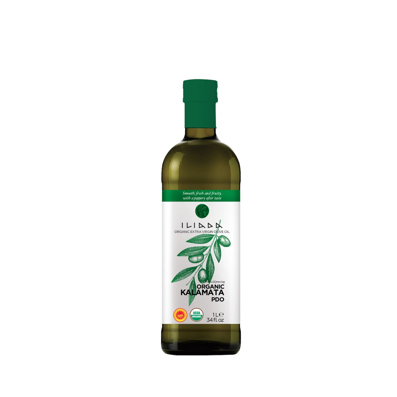 ILIADA ORGANIC EXTRA VIRGIN OLIVE OIL 1.56 Lbs